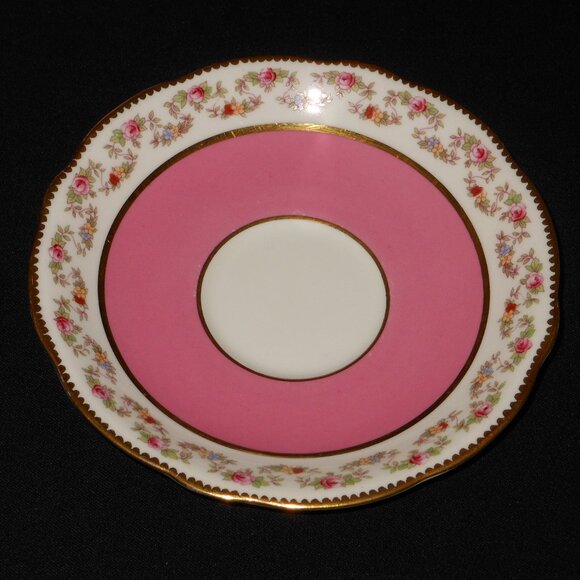 4 Vintage Saucers. Aynsley U.K. #982 - Picture 4 of 8